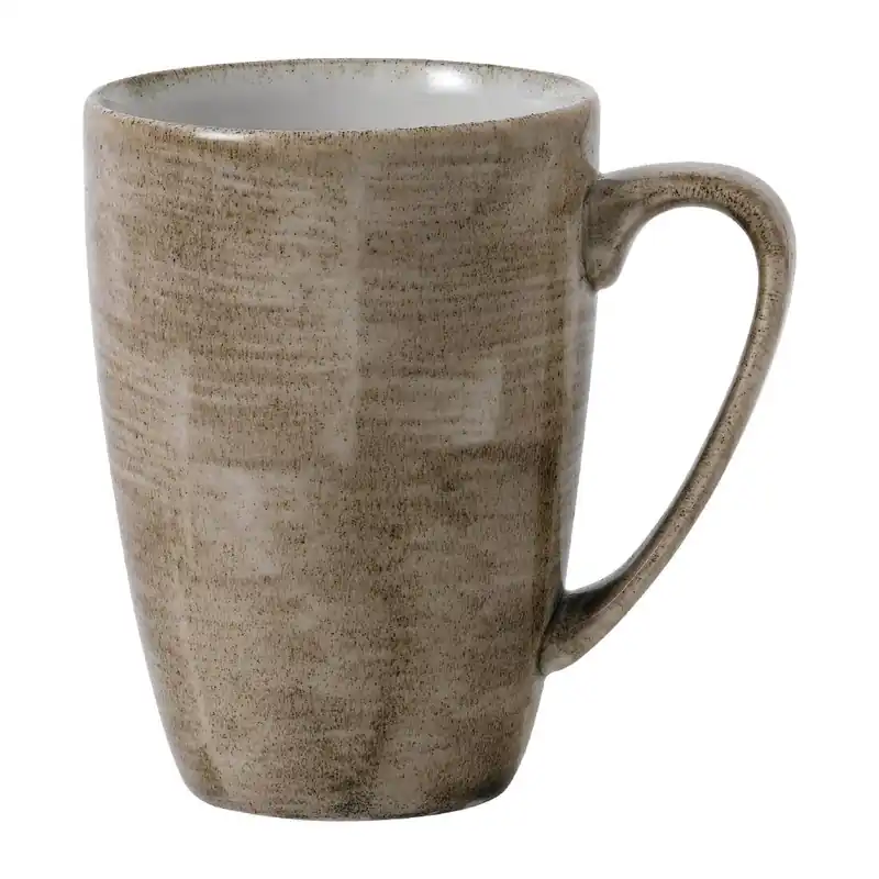 Churchill Stonecast Patina Antique Taupe mok 340 ml pak van 12 Alleen Vandaag