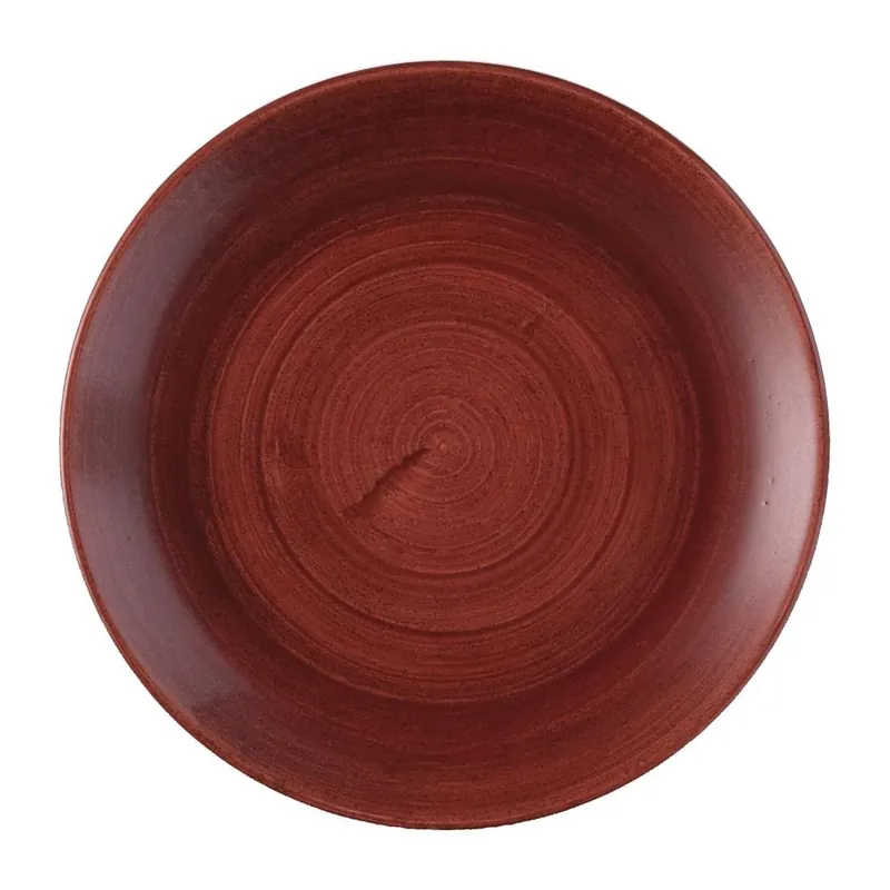 Churchill Stonecast Patina Red Rust Evolve coupe borden 219mm (Pak van 12) Beperkte Voorraad