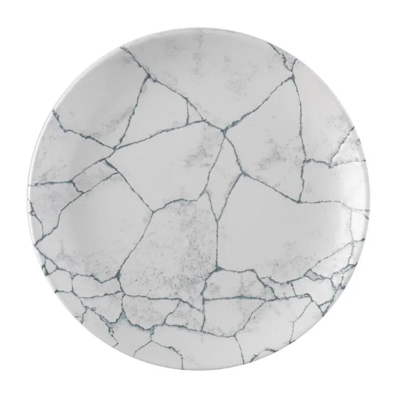 Bestseller Churchill Studio Prints Kintsugi Pearl Grey Evolve coupe bord 26 cm pak van 12