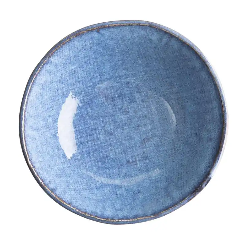 Olympia Denim Blue Coupe Kommen 160 mm (Pak van 6) Korting