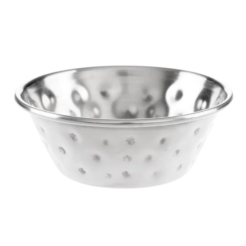 Finale Uitverkoop Olympia sausbeker gehamerd st/st - 45ml 1 1/2oz (doos 12)