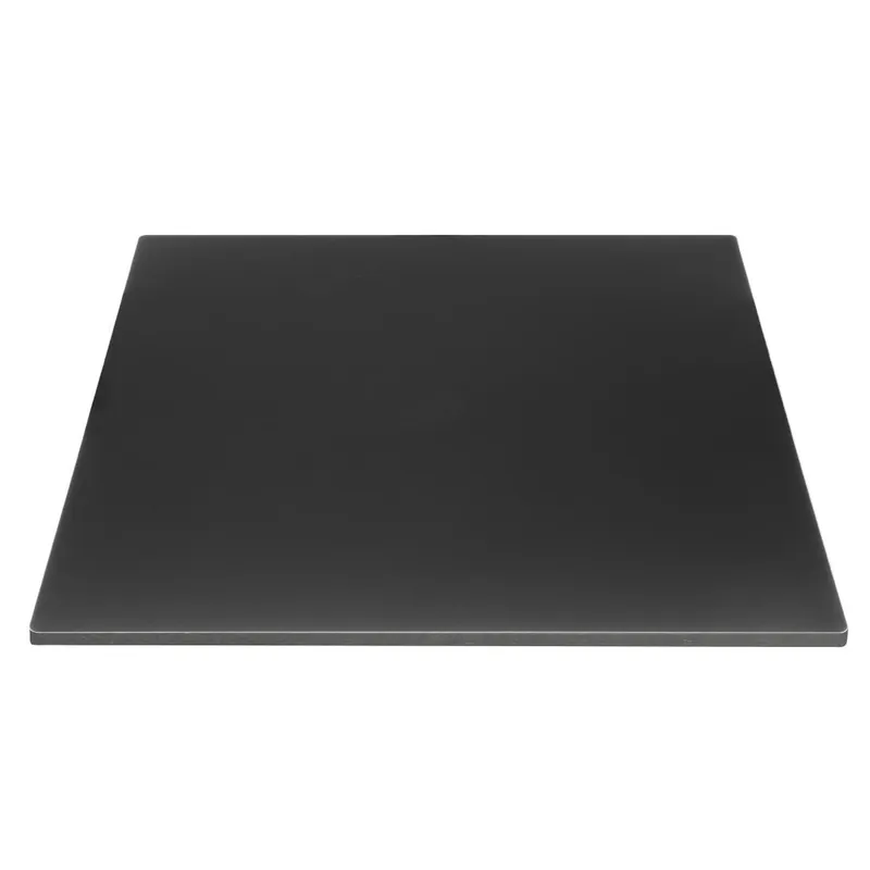 Goedkoop Bolero Mat Zwart Vierkant Buitentafelblad 700mm