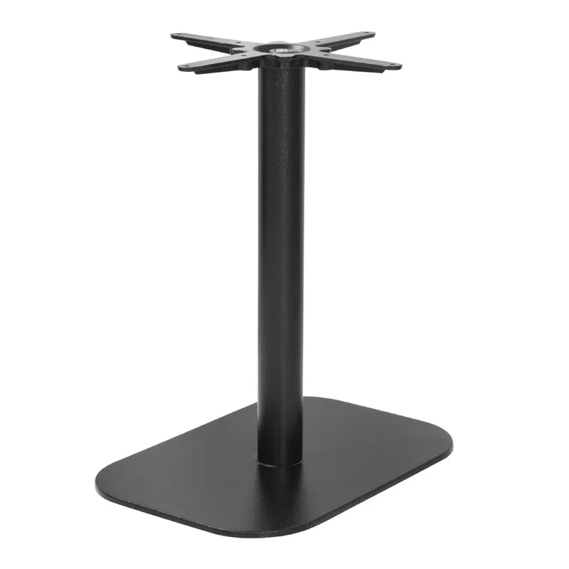 Bolero zwart gietijzeren tafelbasis 720x420x600mm Beperkte Voorraad