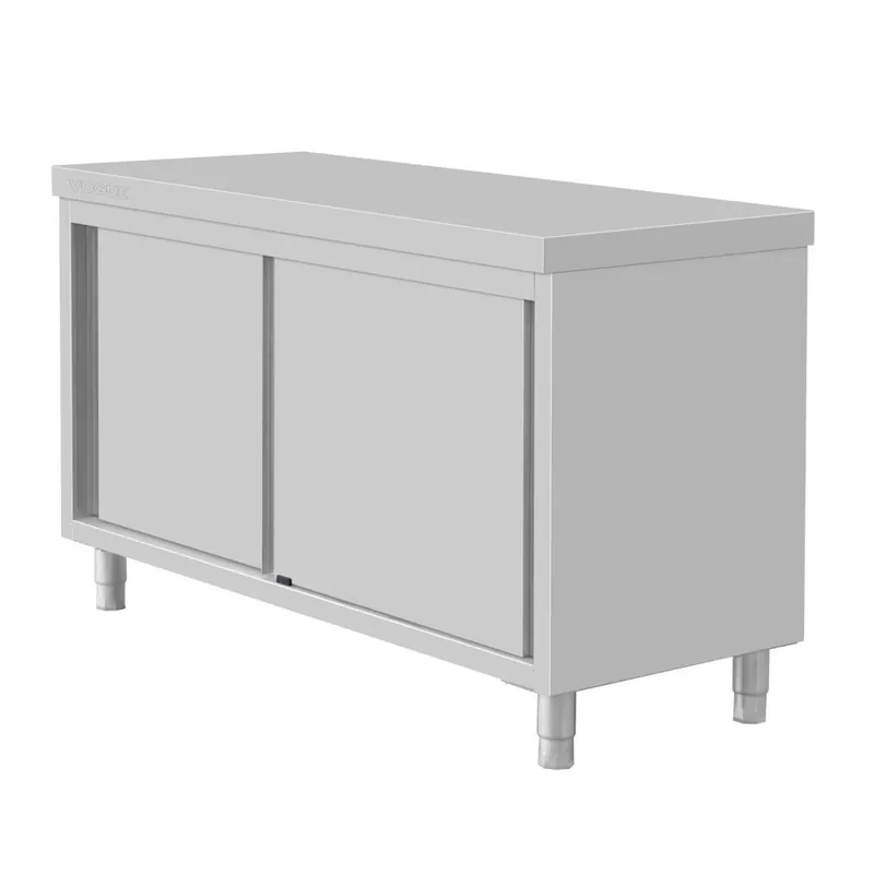 Vogue Staande Vloerkast RVS 900x1500x600mm Uitverkoop