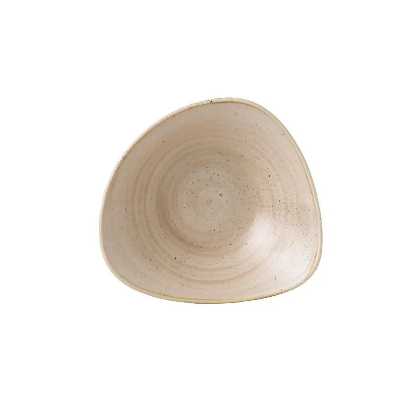 Churchill Stonecast Nutmeg Cream Lotus kom 22.9 cm pak van 12 Meest Verkocht