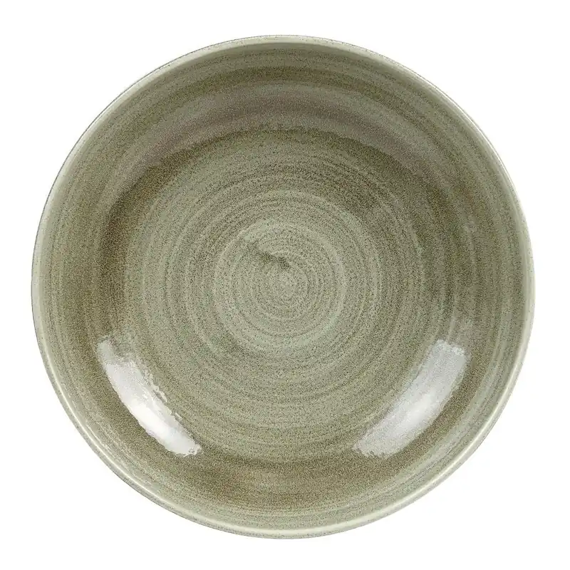 Laatste Kans Churchill Stonecast Patina Burnished Green Evolve coupe kom 18.4 cm pak van 12