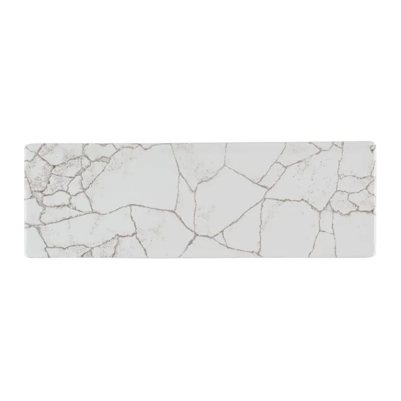 Koop Online Churchill Studio Prints Kintsugi Agate Grey ovaal bord 33 x 11 cm pak van 6