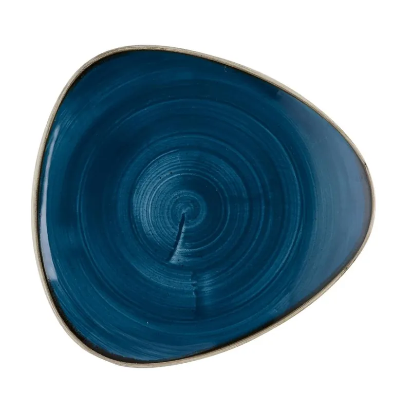 Beperkt Aanbod Churchill Stonecast Java Blue Lotus kom 15.2 cm pak van 12