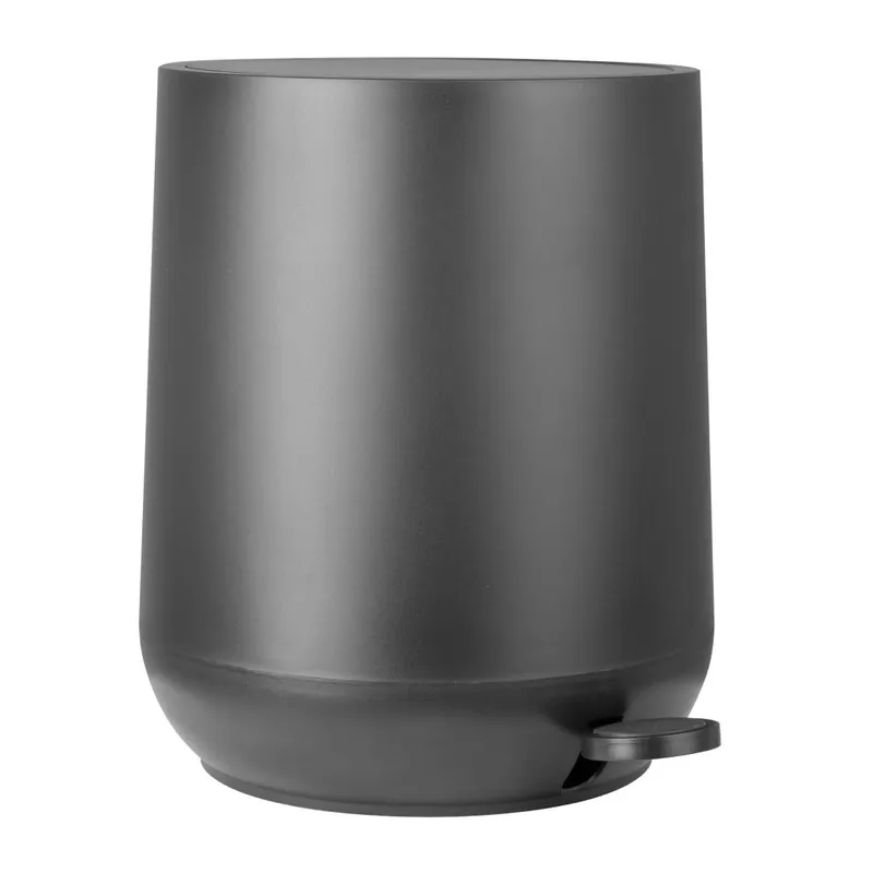 Express Levering Jantex ronde pedaalemmer zwart 5ltr
