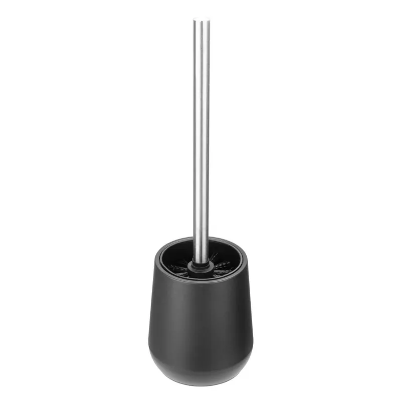 Jantex toiletborstel en houder zwart Premium