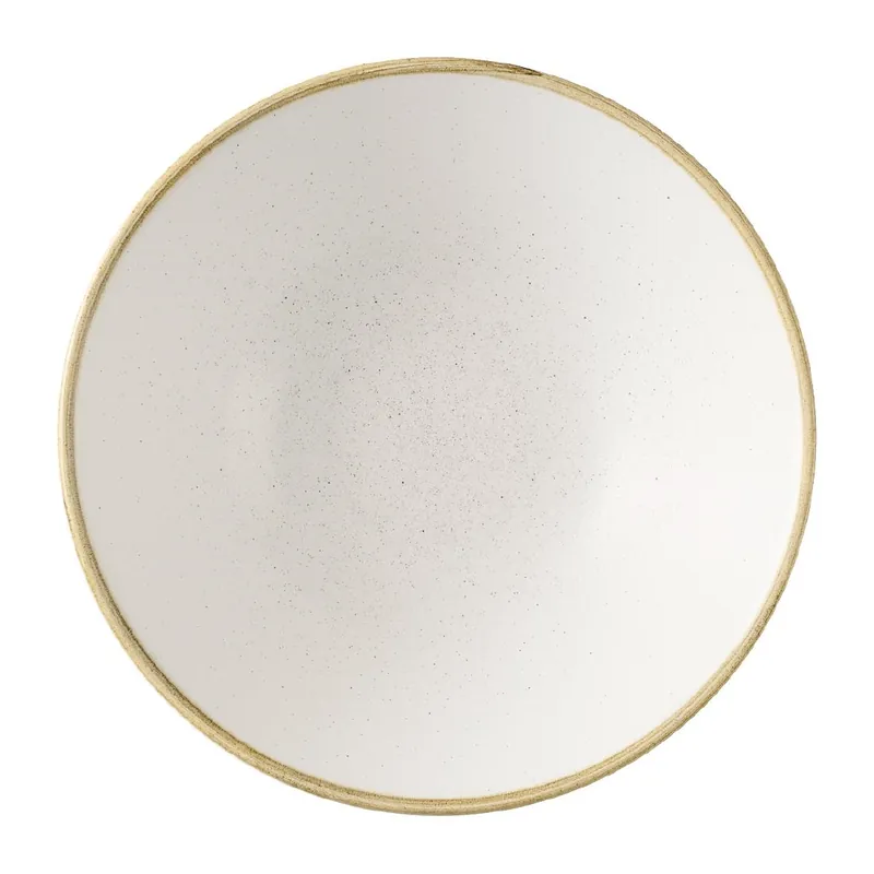 Betrouwbaar Churchill Stonecast Barley White diepe coupe kom 22 cm pak van 6