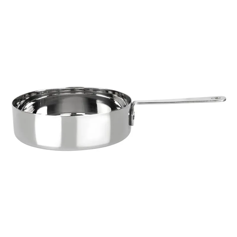 Flitsaanbieding Olympia tafel presentatie rvs mini steelpan 125x35mm