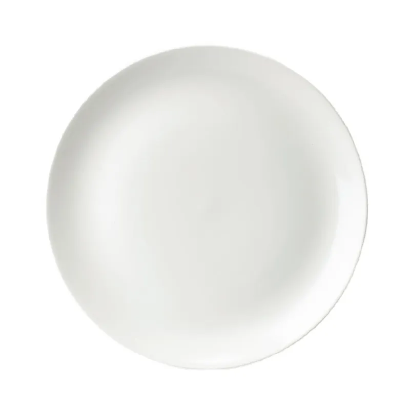 Gereduceerde Prijs Churchill White Evolve coupe bord 22 cm pak van 12
