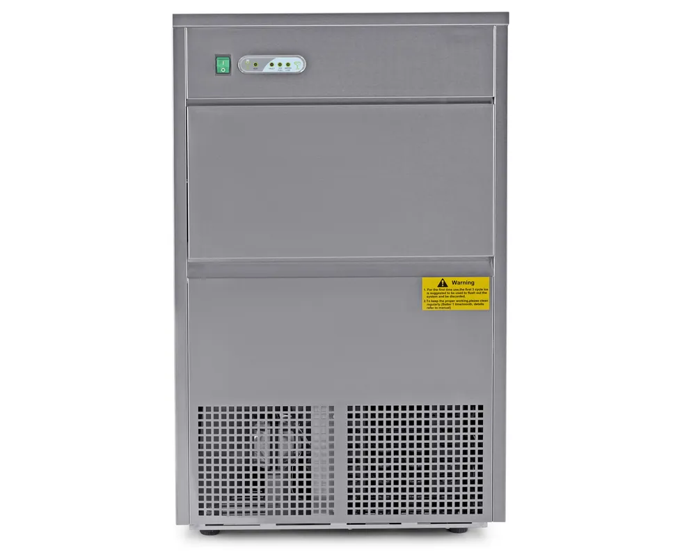 Merkproduct Ijsblokjesmachine - 40-50 kg/dag, roestvrij staal, met luchtkoeling