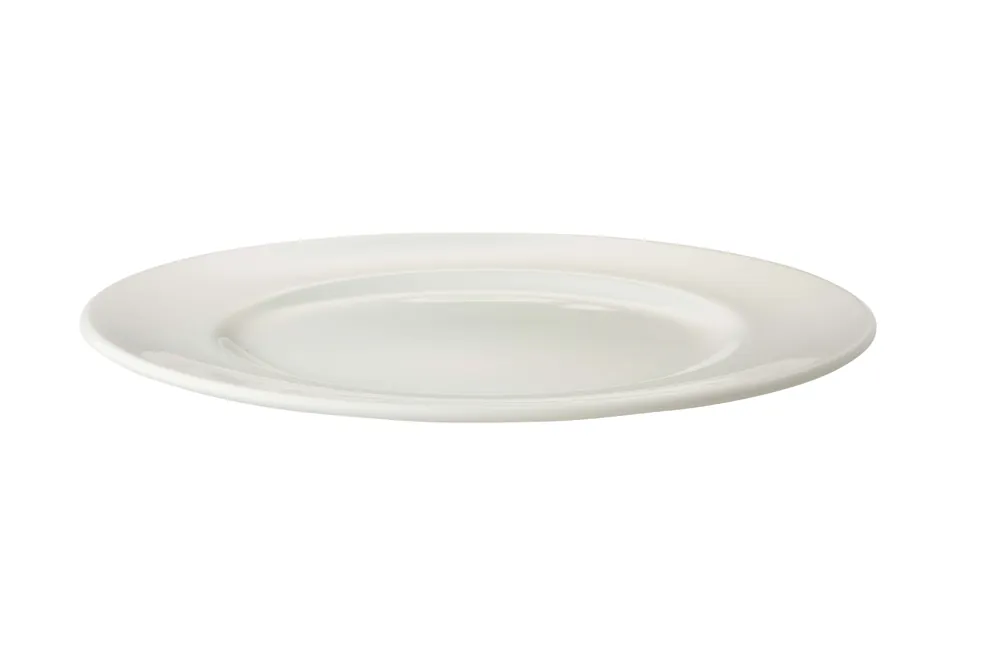 Bord 031 Lux 28 cm Offwhite Porselein Direct Verzonden