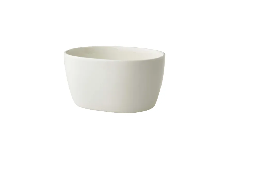 Merkproduct Schaal 055 Lux 13 x 10 cm 10 cl Offwhite Porselein