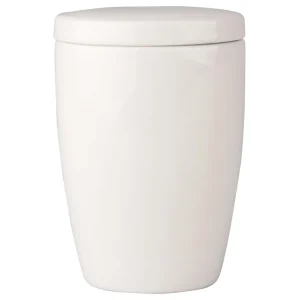 Actieprijs Suikerpot Lux 7 cm Offwhite Porselein
