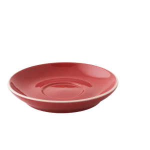 Favoriet Cappuccinoschotel Colors 14 cm Rood Porselein