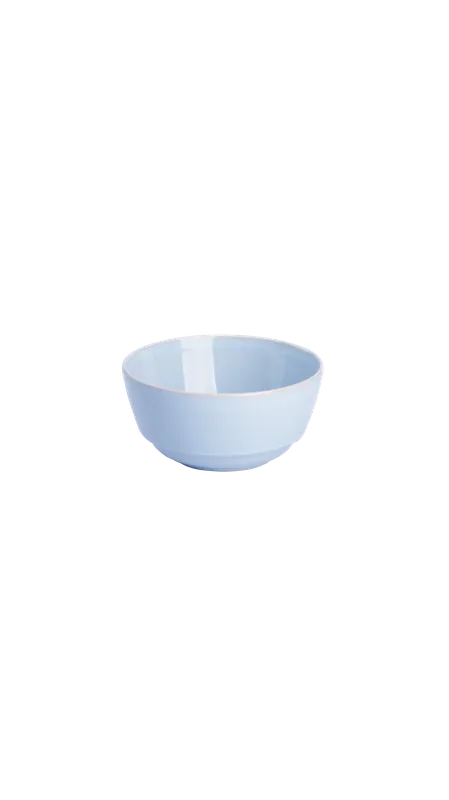 Gereduceerde Prijs Schaal Barolo 16 cm 45 cl Lichtblauw Stoneware
