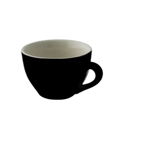 Lage Prijs Cappuccinokop Colors 18 cl Zwart Porselein