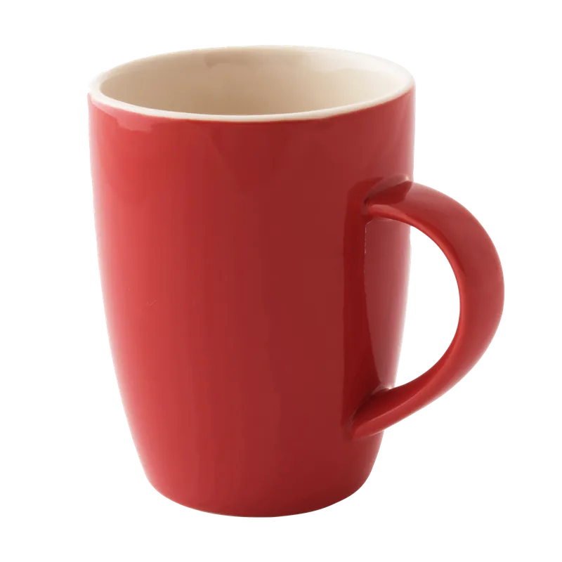 Hoge Kwaliteit Beker Colors 18 cl Rood Porselein