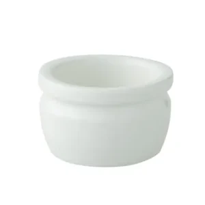 Boterpot Fancy Ivory 5.5 cm 3 cl Offwhite Porselein Fabrieksprijs
