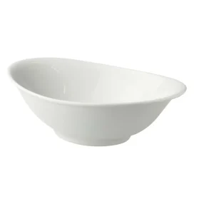 Beperkt Aanbod Schaal White Delight 25 x 16 cm 70 cl Wit Porselein
