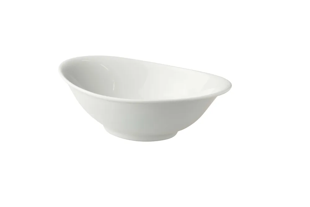 Beperkt Aanbod Schaal White Delight 25 x 16 cm 70 cl Wit Porselein