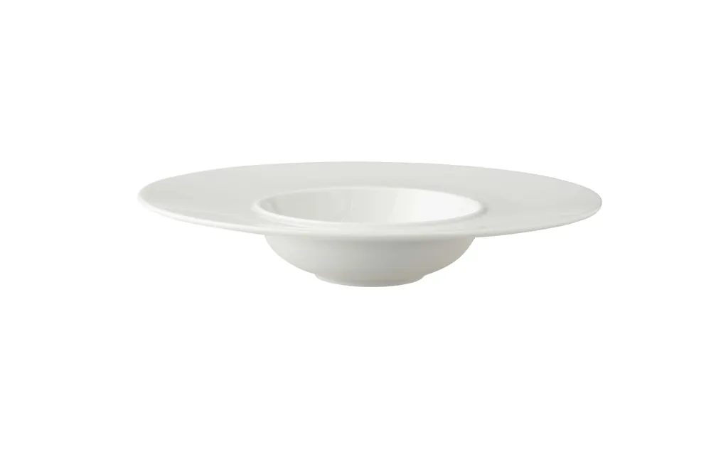 Flitsaanbieding Pastabord White Delight 24 cm Wit Porselein