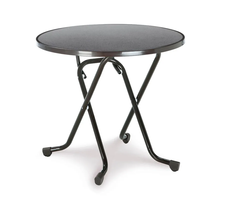 Dublin Klaptafel rond ø80cm Antraciet Bestel Nu