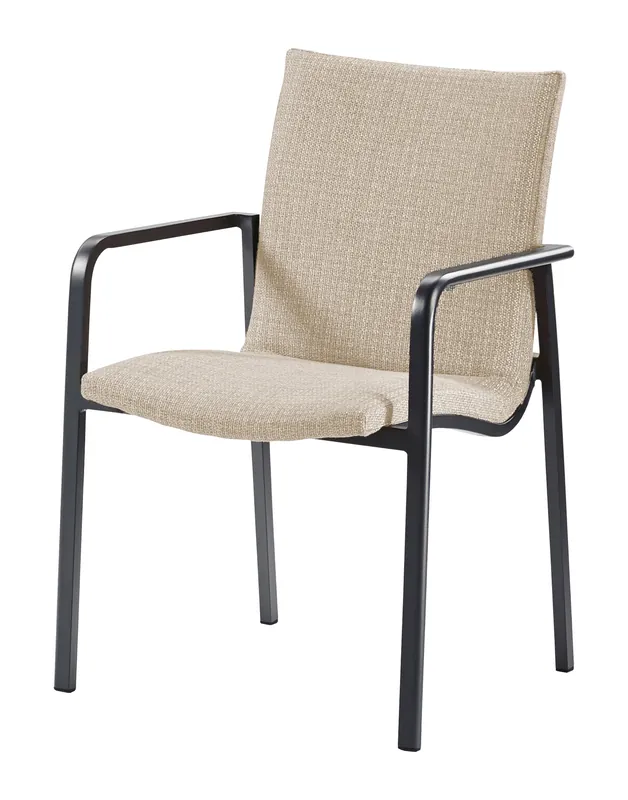 Exclusieve Aanbieding Positano Tuinstoel stapelbaar Beige