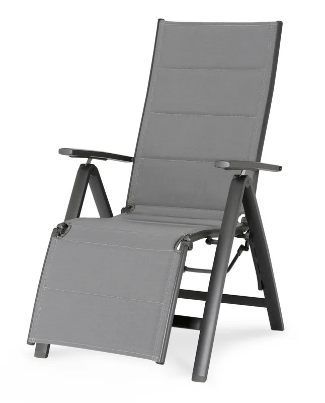 Varese Relaxstoel meerstanden met voetensteun Premium