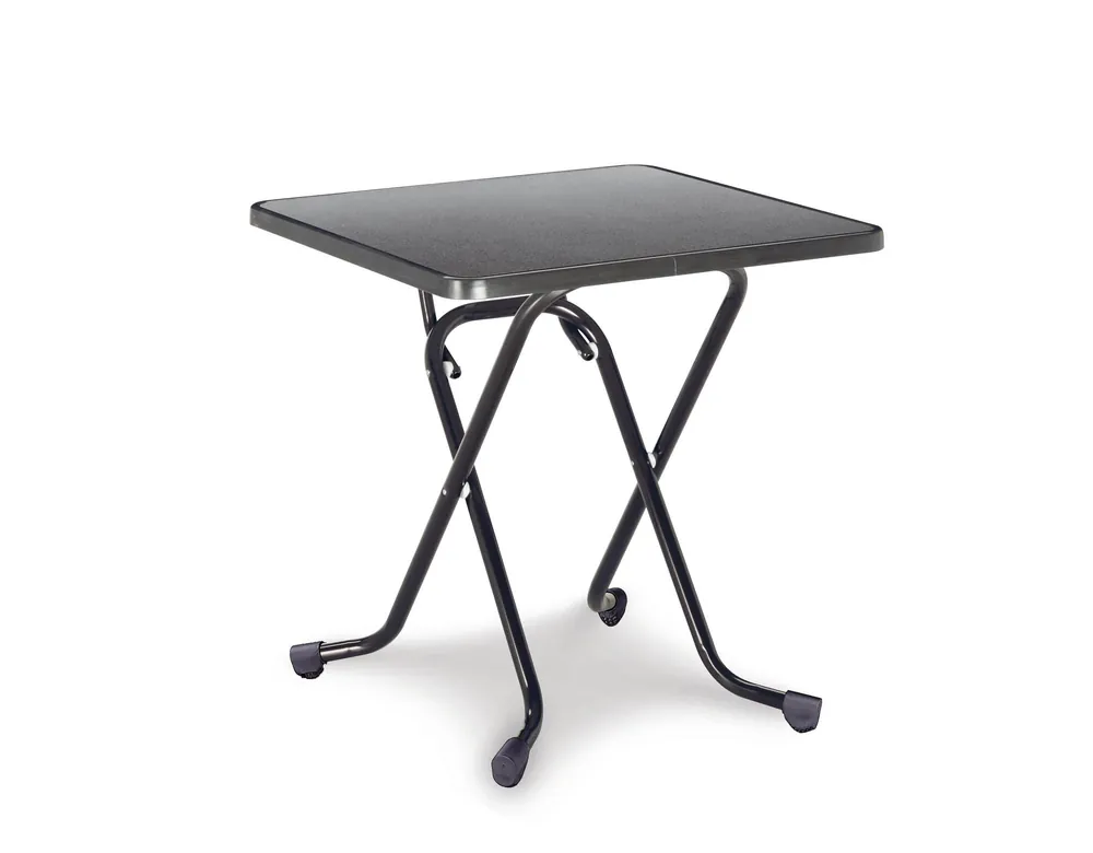 Madrid Klaptafel vierkant 67x67cm Antraciet Merkproduct