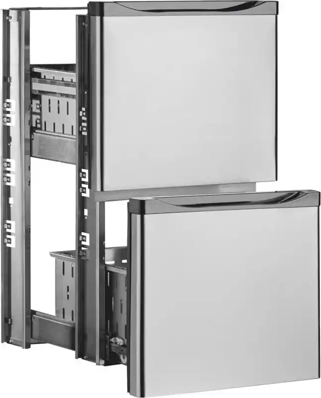 Direct Beschikbaar Marecos ladenkit barkoeling RVS, 2x 1/2