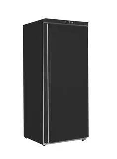 Gastro-Inox zwart stalen koeling 400 liter, statisch gekoeld met ventilator Flitsaanbieding