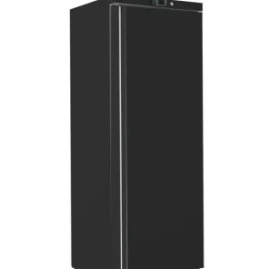 Seizoensaanbieding Gastro-Inox zwart stalen vriezer 600 liter, statisch gekoeld