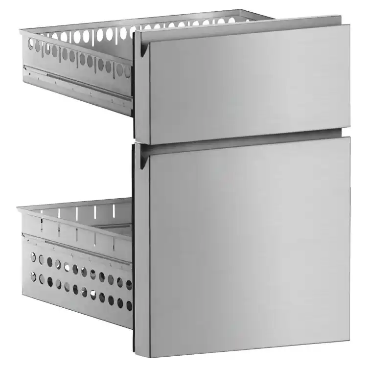 Snelle Levering Marecos RVS ladenkit werkbank 600mm diep, 1x 2/3 + 1x 1/3