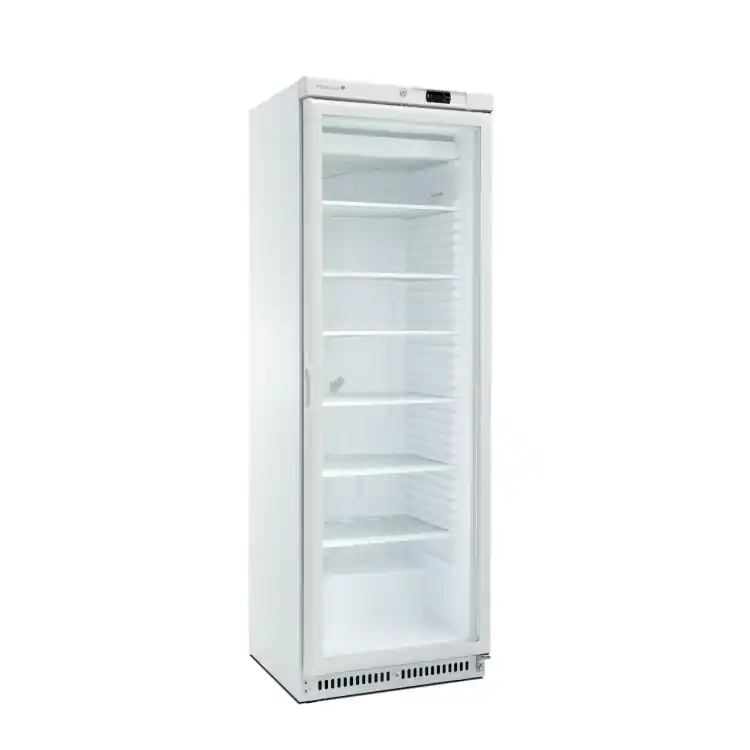Marecos wit stalen vriezer met glasdeur 430 serie Gecertificeerd