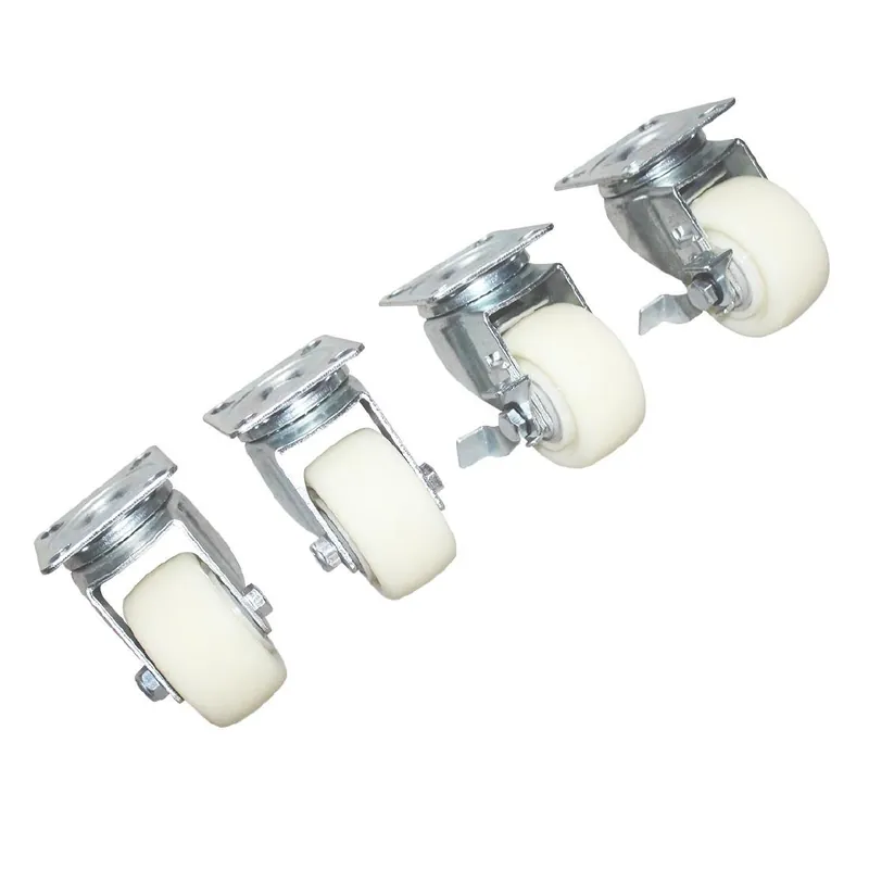 Polar Standaard En Zwenkwielen Met Rem (4 Stuks) Exclusieve Aanbieding