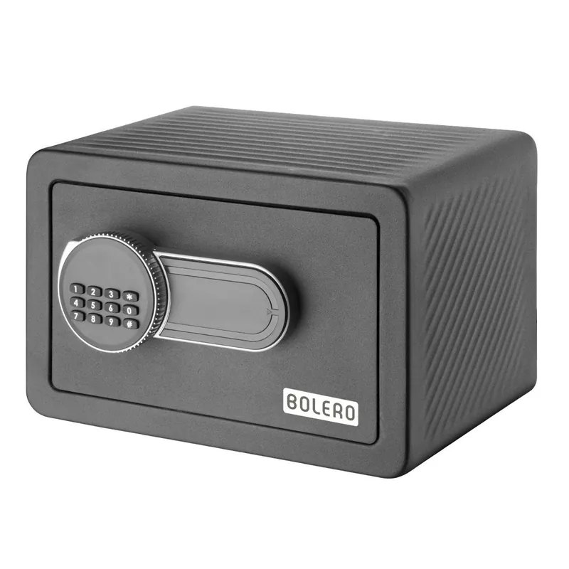 Bolero Standaard Hotelsafe Zwart 200x310x200mm Betaalbaar