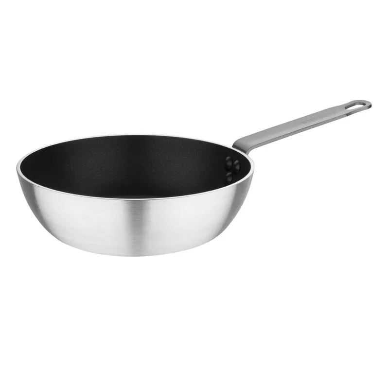 Laatste Kans Vogue Aluminium Antiaanbak Teflon Platinum Plus Sauteerpan 24cm