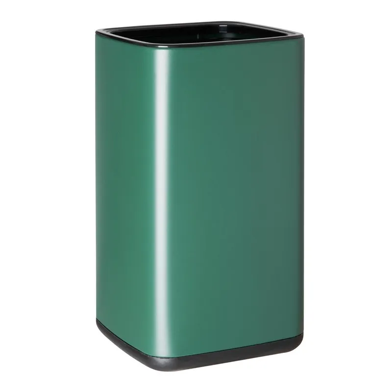 Must-Have Bolero Vierkante Afvalbak Groen 7Ltr