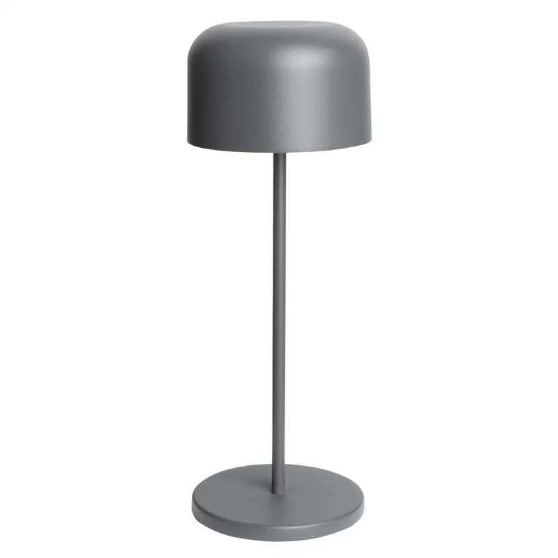 Olympia Siena Tafellamp Ronde Koepel Grijs 300mm Lage Prijs
