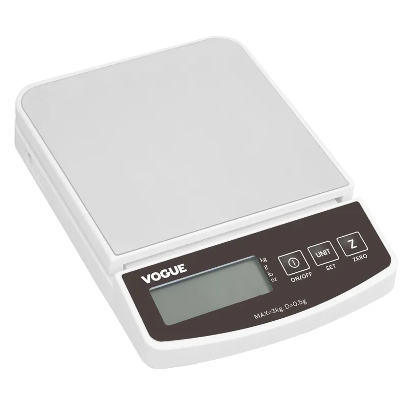 Vogue Elektronische Weegschaal 3kg Must-Have