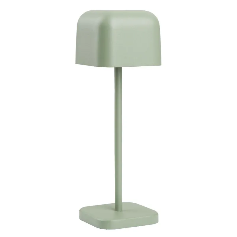 Olympia Lucca Tafellamp Vierkant Koepel Salie 200mm Korting