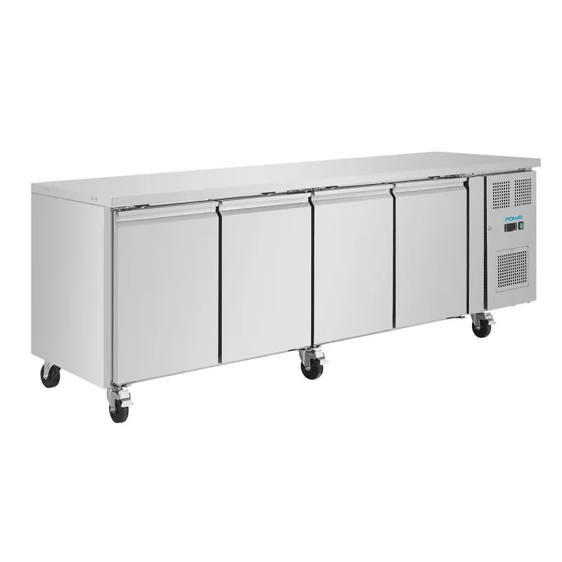 Fabrieksprijs Polar U-Series Vier Deurs Counter Koelkast 553Ltr