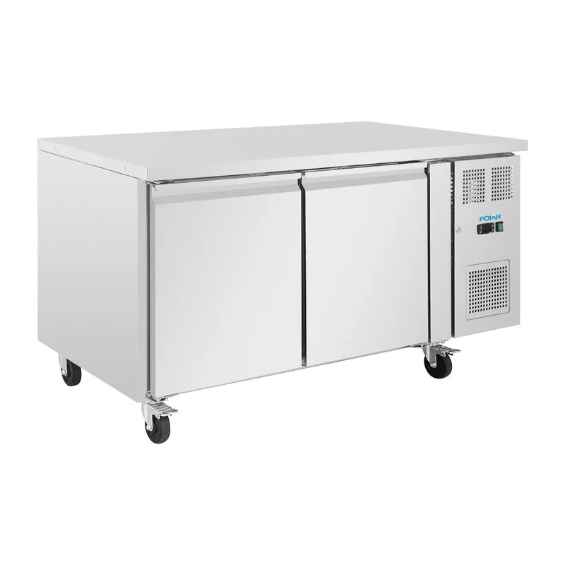 Hoge Kwaliteit Polar U-serie 2-deurs counter met euronorm opslag 427L