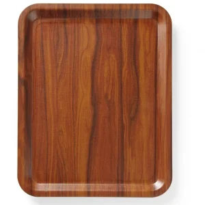 Dienblad - rechthoekig - antislip - gelamineerd - AmerBox - Mahonie - 460x360mm Dagaanbieding