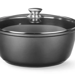 Braadpan met antiaanbaklaag - 7L - Zwart - 367x290x(H)122mm Veilige Betaling
