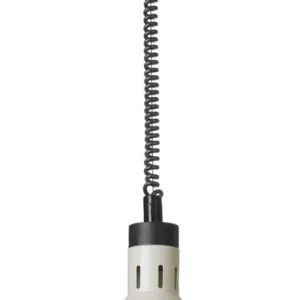 Betaalbaar Verstelbare warmtelamp conisch - Wit - 230V/250W - Ø275x(H)250mm